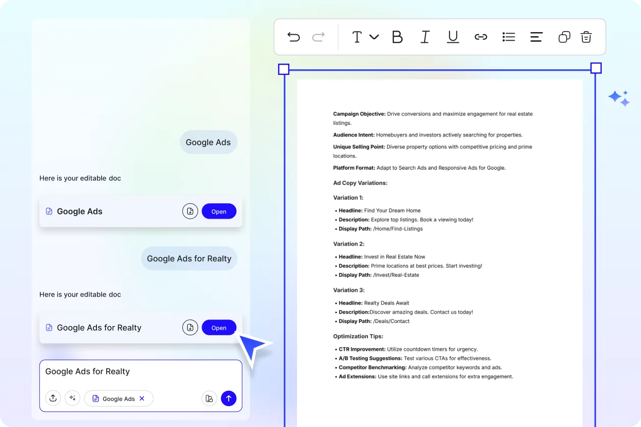 Free AI Google Ads Generator, Online Ad Copy Maker Tool
